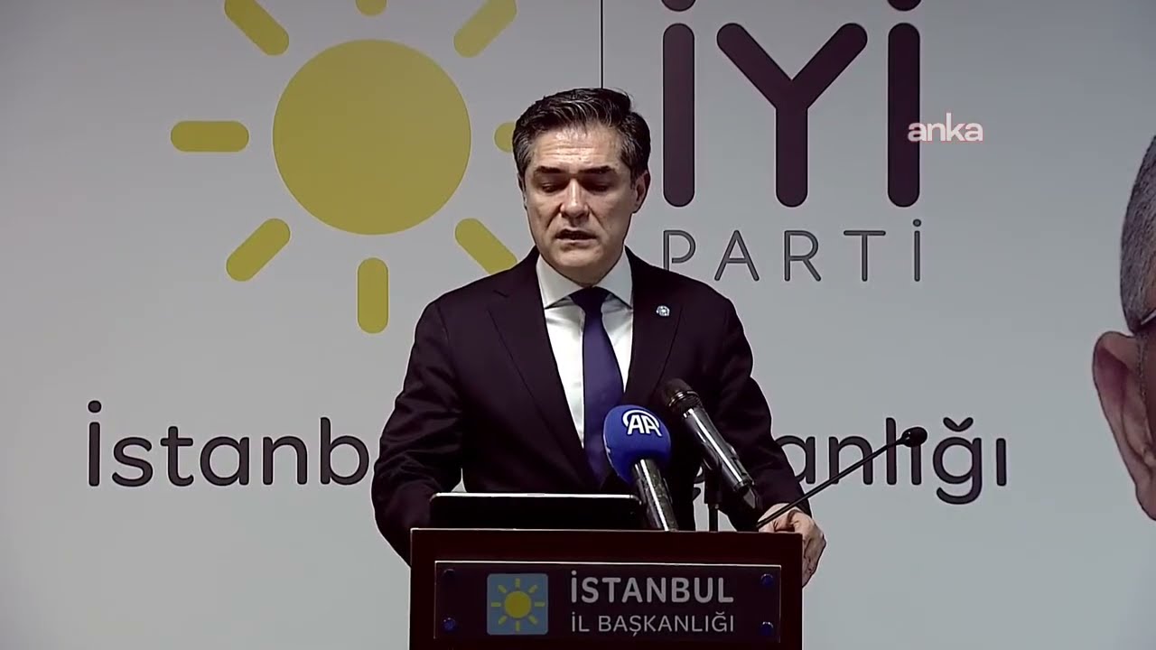 İYİ Parti Sözcüsü Buğra Kavuncu, 6 Şubat depremleriyle ilgili açıklama yapıyor / İstanbul #Canlı