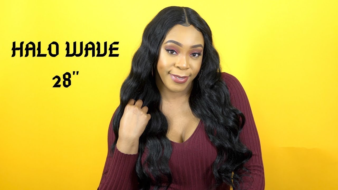Organique Synthetic Hair 5 Inch Lace Front Wig - HALO WAVE 28 --/WIGTYPES.COM