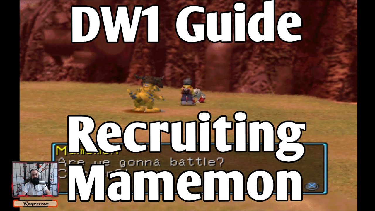 Digimon World 1 Playthrough Part 31 - Recruiting Mamemon