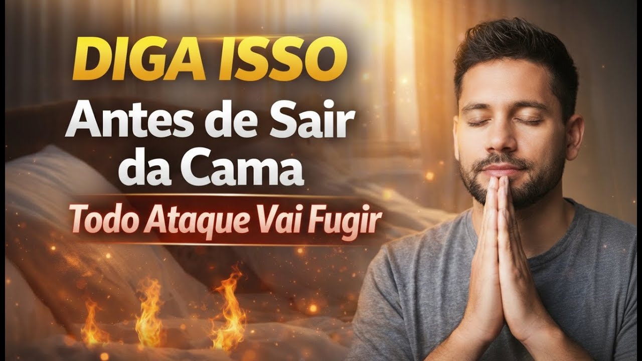 PODEROSA ORAÇÃO PARA VOCE ANTES DE SAIR DA CAMA