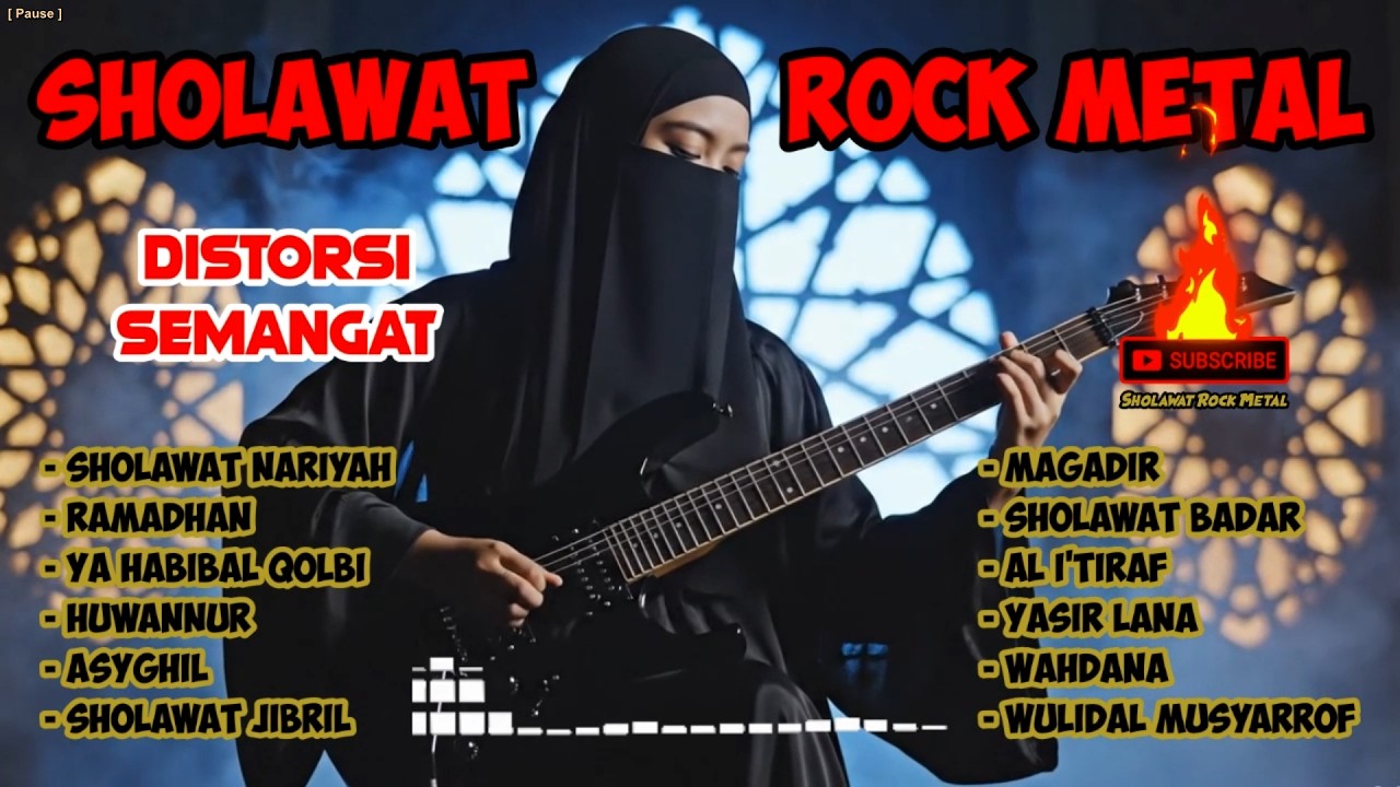 SHOLAWAT COVER ROCK METAL - Full Album Terbaru 2026 - Kumpulan Lagu Populer - Salam Rocker Metalhead
