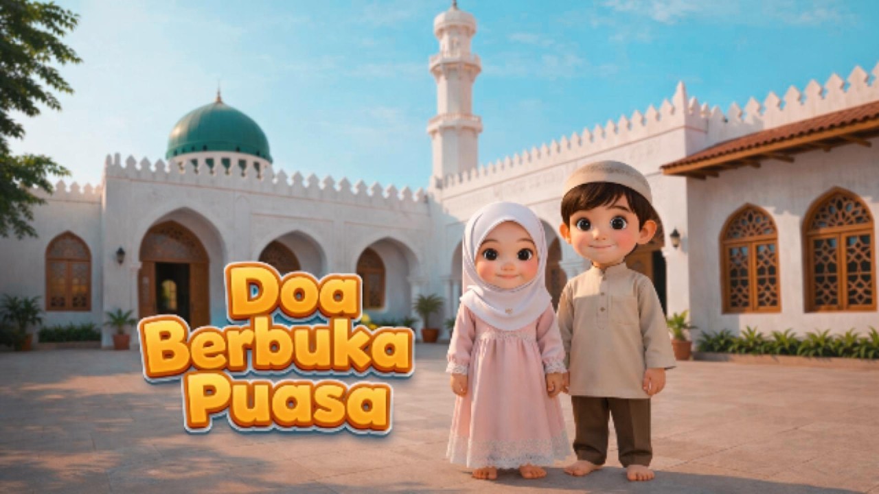 Doa Berbuka Puasa | Makan Jangan Asal Makan | Lagu Anak Indonesia | Animasi 3D Edukatif  🎶
