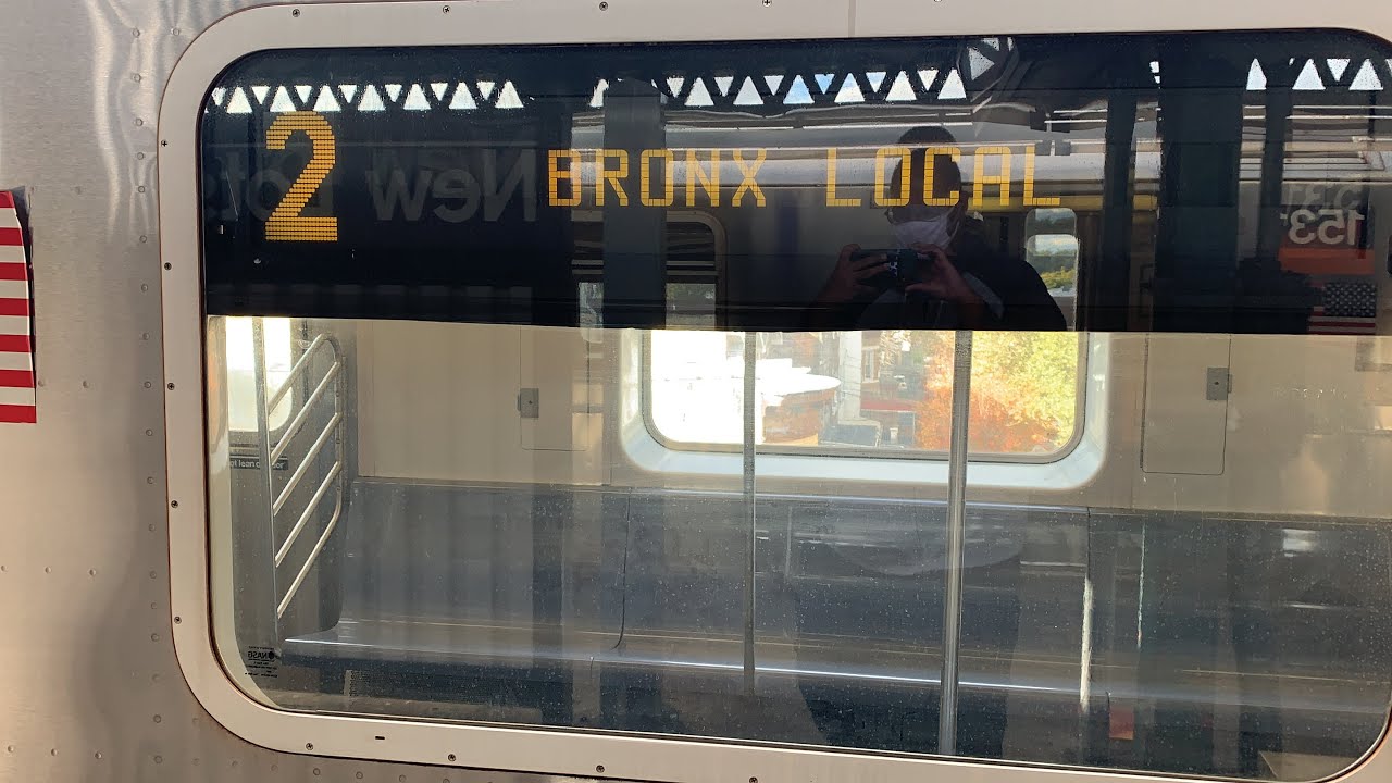 On board a Wakefield-241 Street bound R142 2 train from New Lots Ave. to Wakefield-241 Street