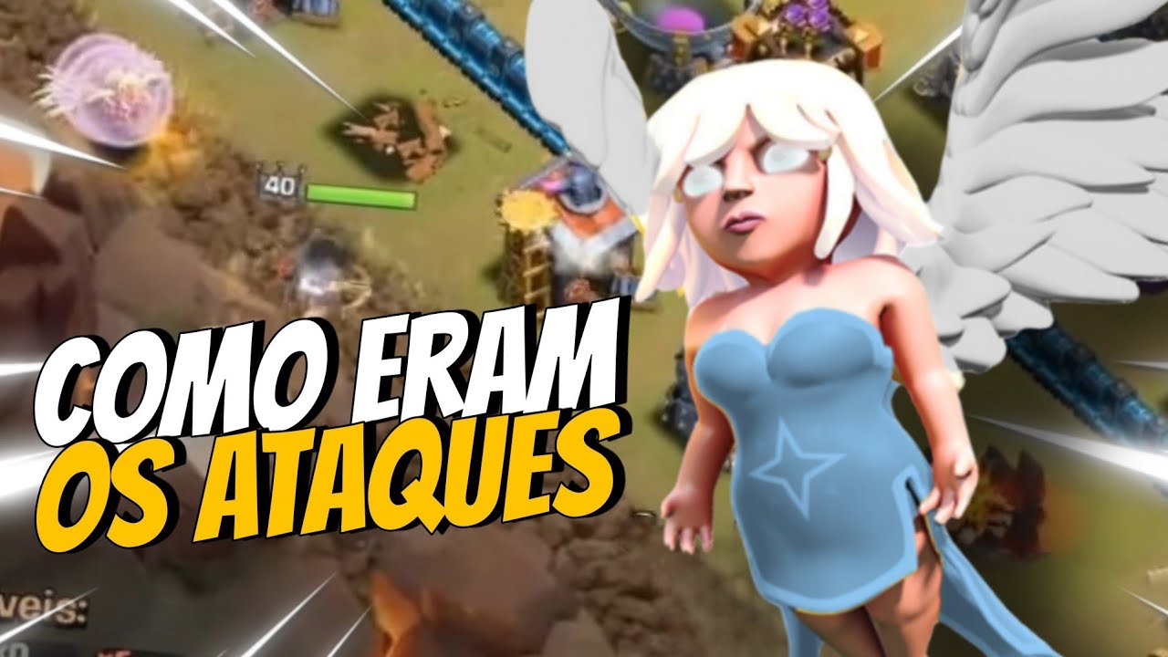 A HISTÓRIA DOS ATAQUES DO CLASH OF CLANS #-1  QUEENWALK
