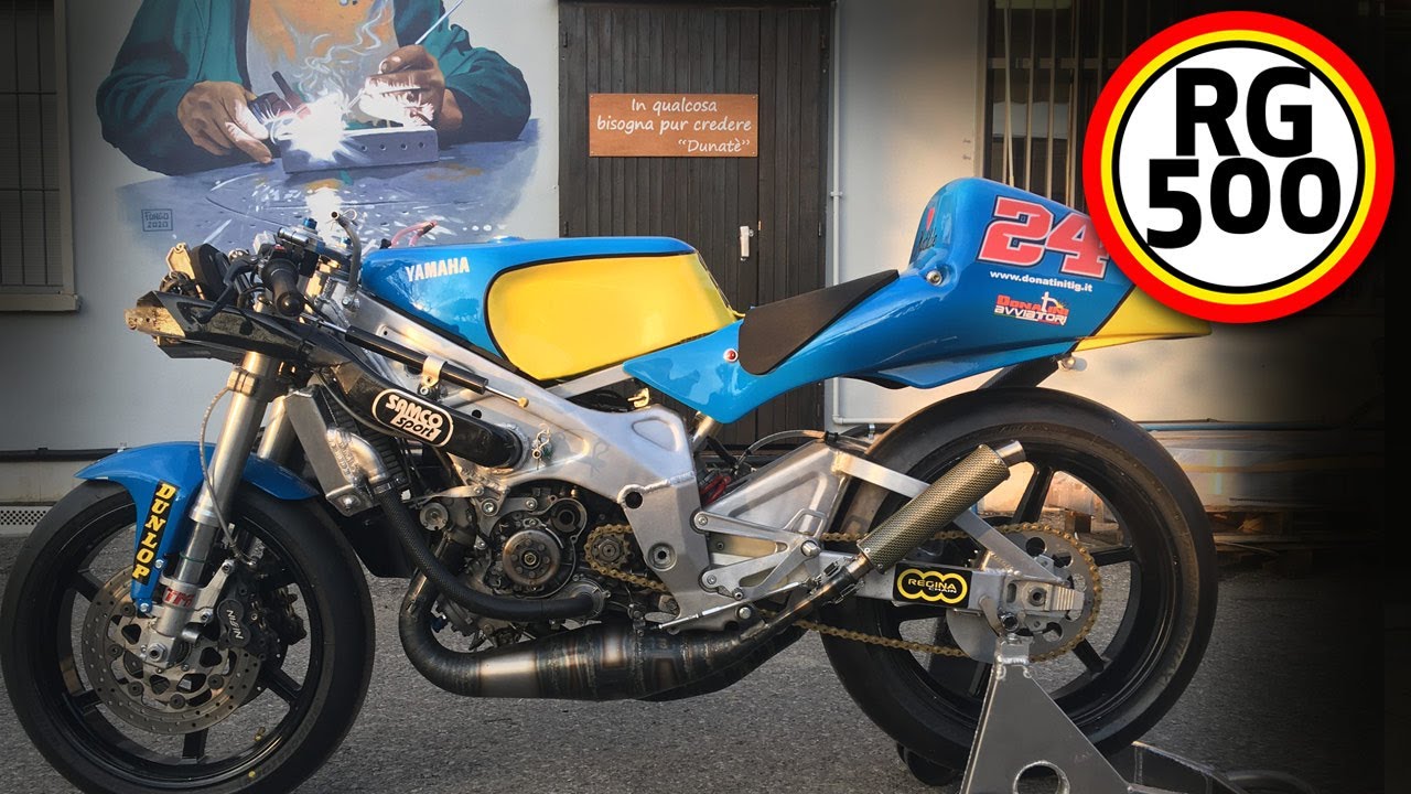 Yamaha TZ250 - 2 stroke sound
