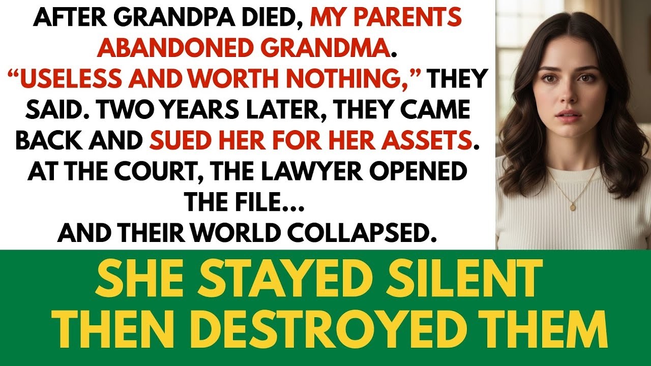 My Parents Sued My Grandmother For Her Inheritance Until The Judge Opened That File