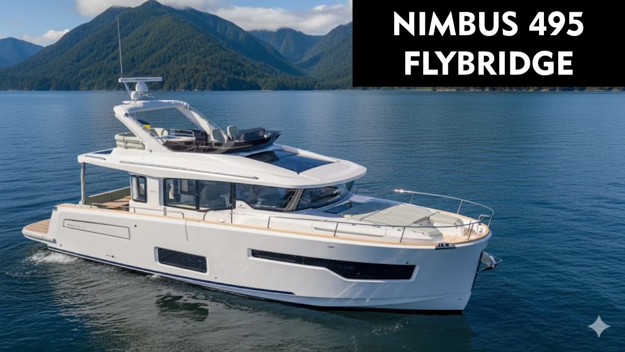Living Large on the Nimbus 495 Flybridge: The Ultimate Modern Nomad