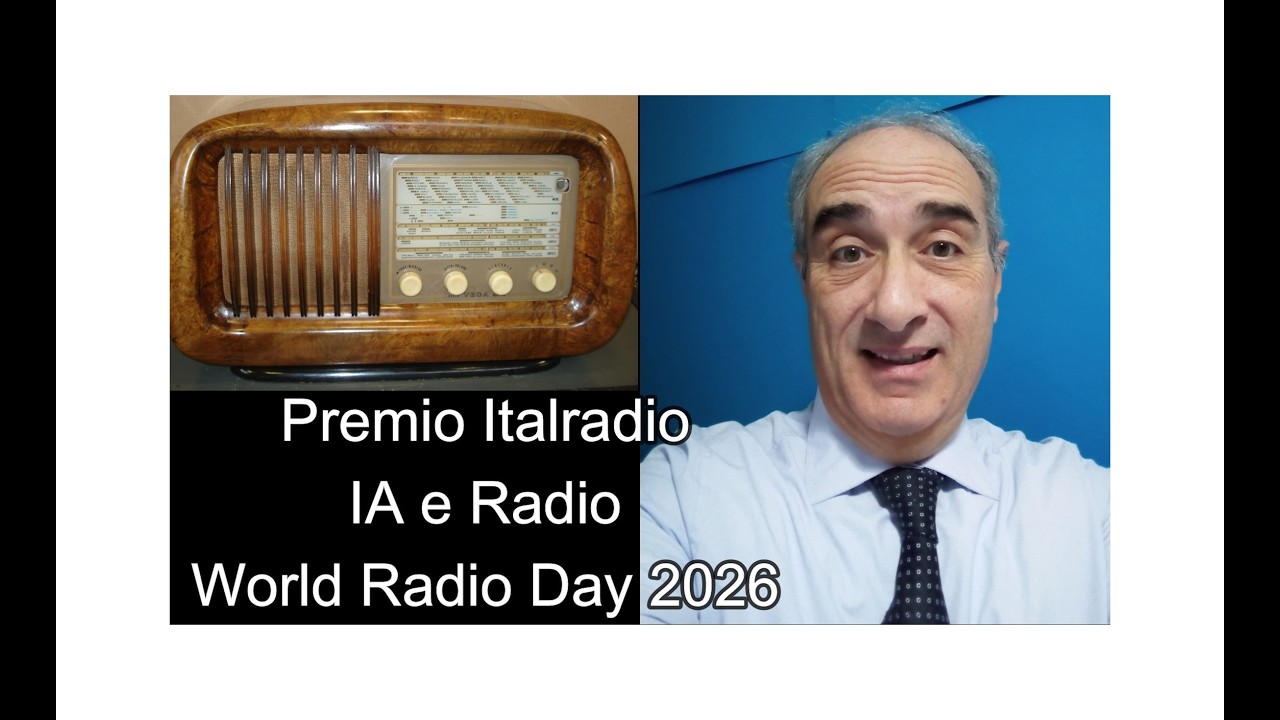 IA e Radio: Premio Italradio al Museo MUMEC di Arezzo | World Radio Day 2026 con Luigi Cobisi