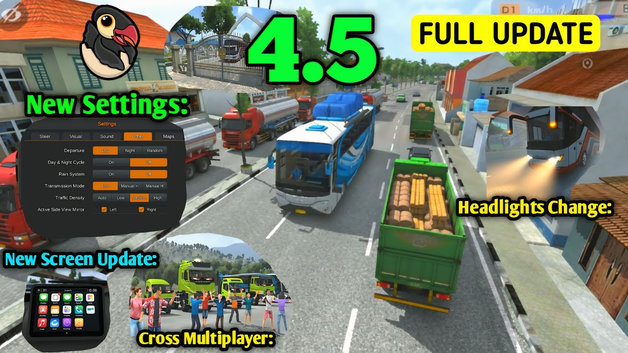 НАКОНЕЦ-ТО! ОБНОВЛЕНИЕ BUS SIMULATOR INDONESIA 4.5 - МЕЧТА МАЛЫША! Добавлены ВСЕ НОВЫЕ ФУНКЦИИ!
