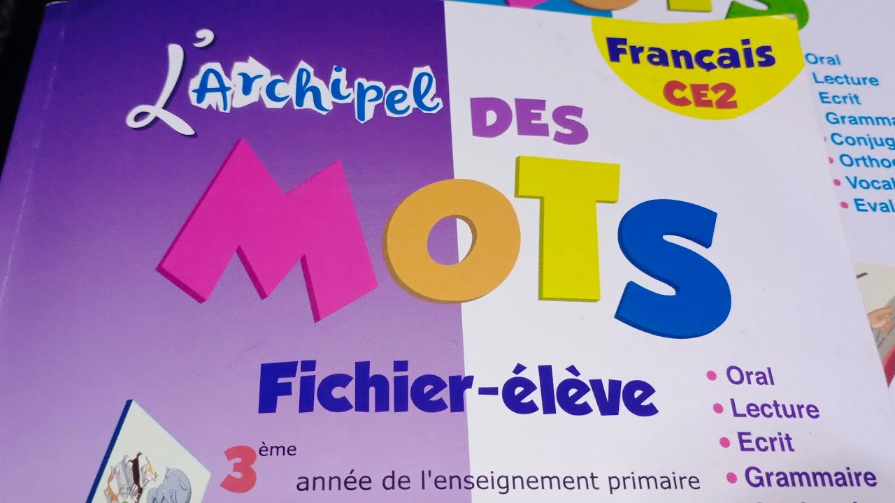 PG 46 distinguer les homophones a/as/à. l'archipel des mots fichier élève CE2