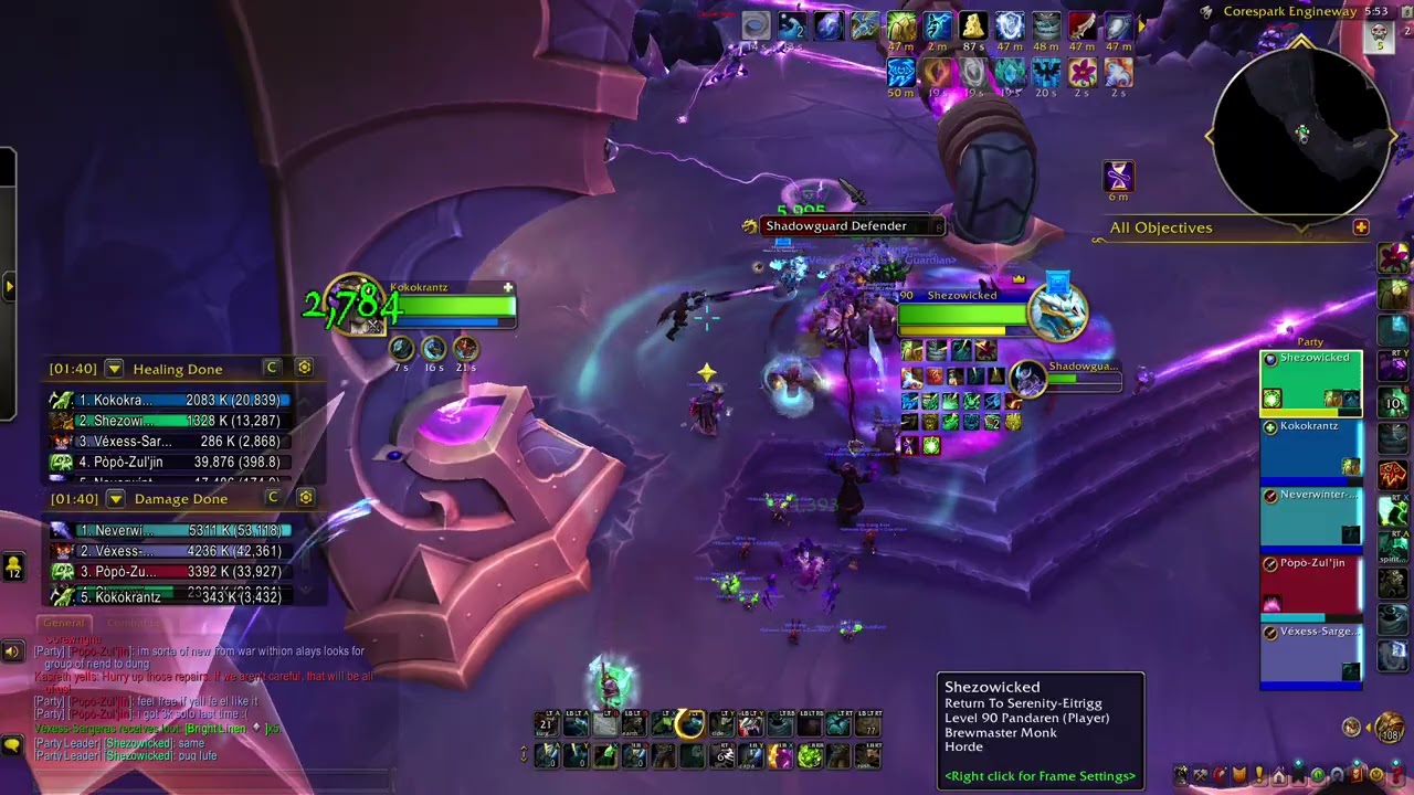 Mythic Nexus Point Xenas - Resto Shaman POV