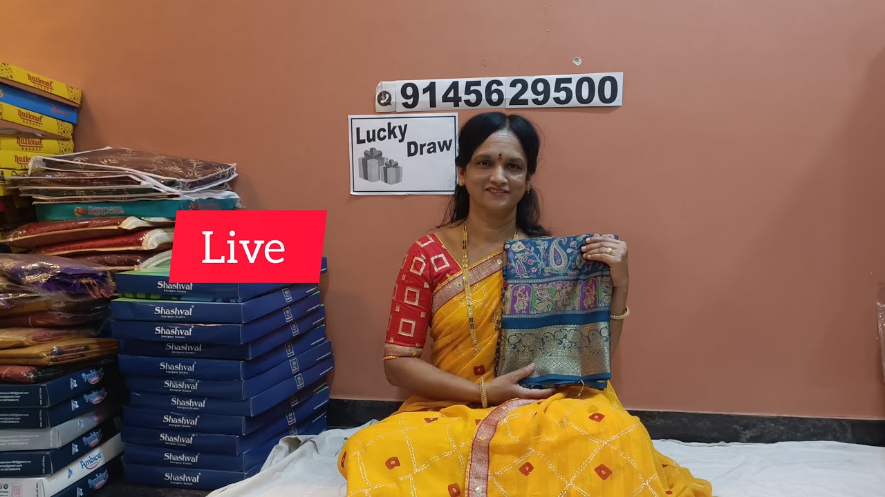 #vishal Brand Sadi in offer price #vishalbrand#ambica#laxmipati#trending#pareebrand#gadwal#muniya