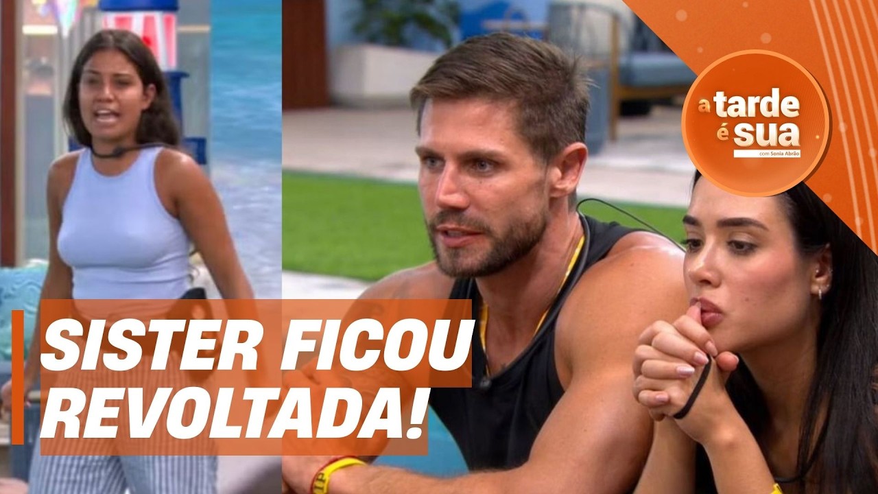 BBB26: Gabi está sobrando e não é prioridade de ninguém? Sonia Abrão opina sobre treta com Jonas!