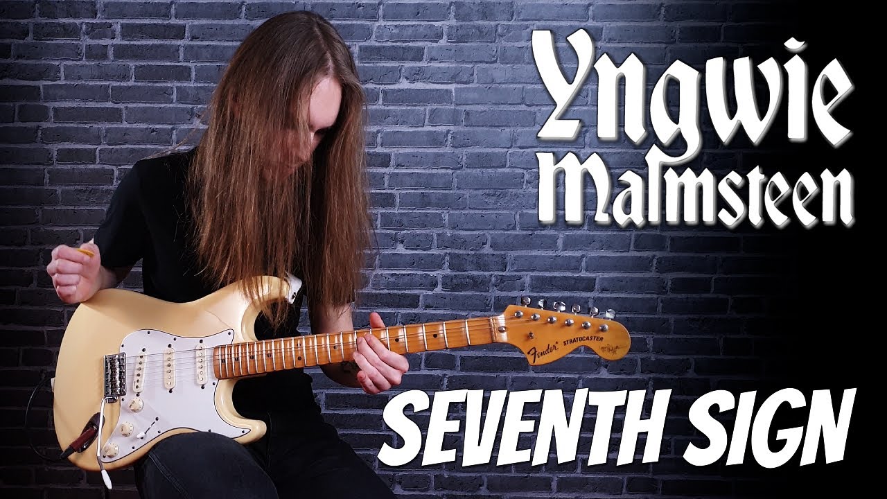 Yngwie Malmsteen | Seventh Sign | arpeggios cover [hq/uhd]