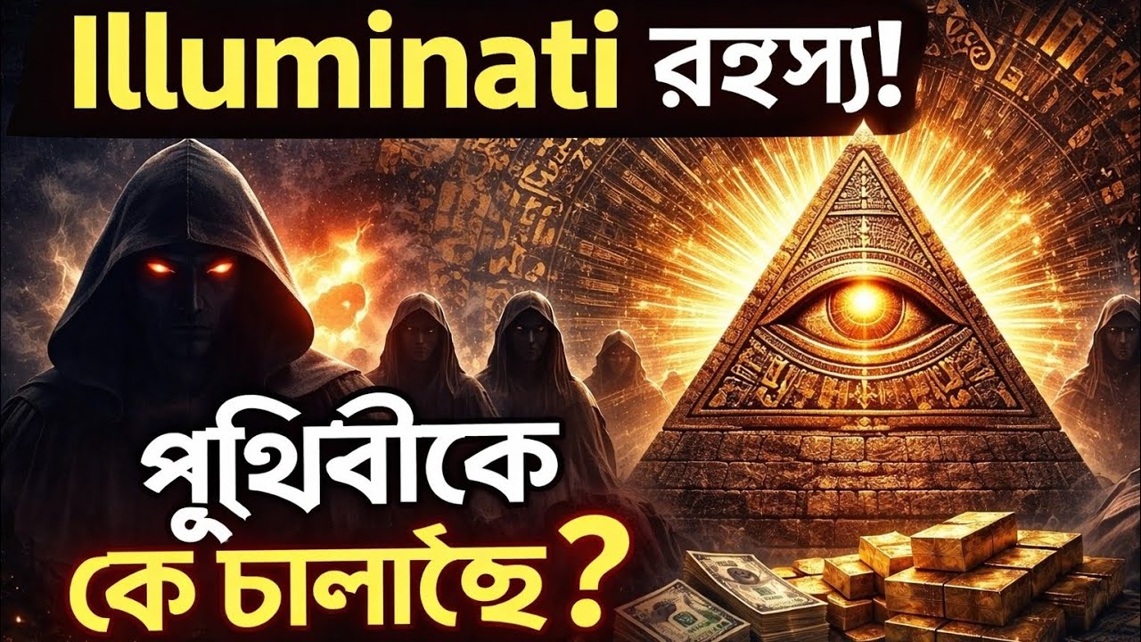 Illuminati আসলে কী? 😱 পৃথিবী কে চালায় এই গোপন সংগঠন? | Illuminati Mystery Bangla