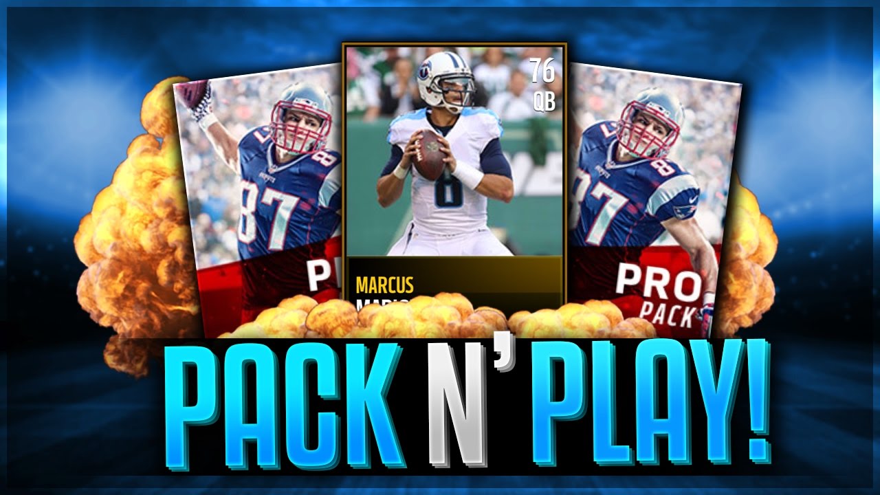 Pack N' Play! Madden Mobile 17 Legend Packs