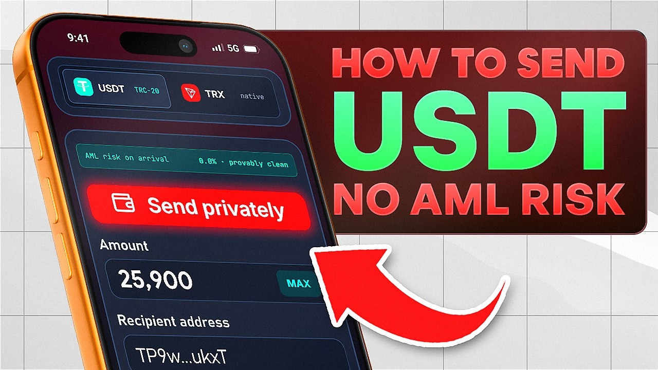 How to Send USDT Without AML Risk (TRON Setup) 2026