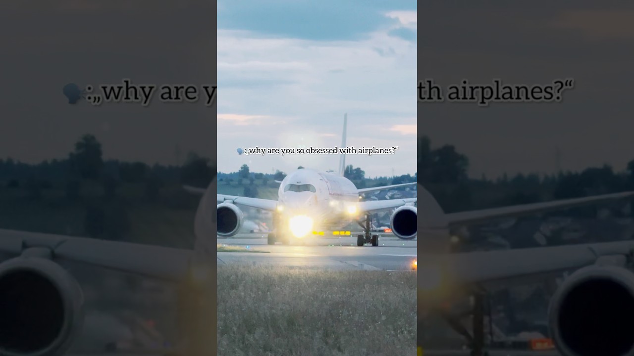 one passion✈️ #aviationlovers #a350love #whyiloveflying #avgeekmoment #runwayviews