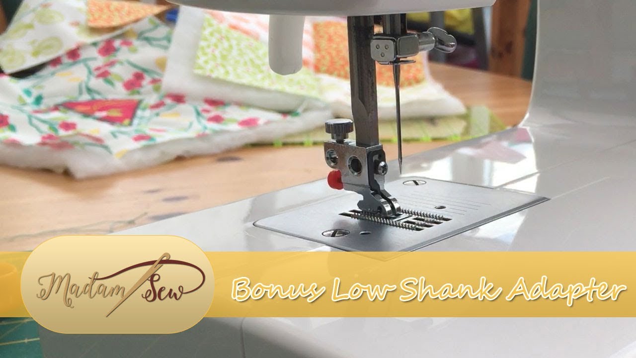Bonus Adapter Tutorial for Madamsew's Ultimate Presser Foot Set