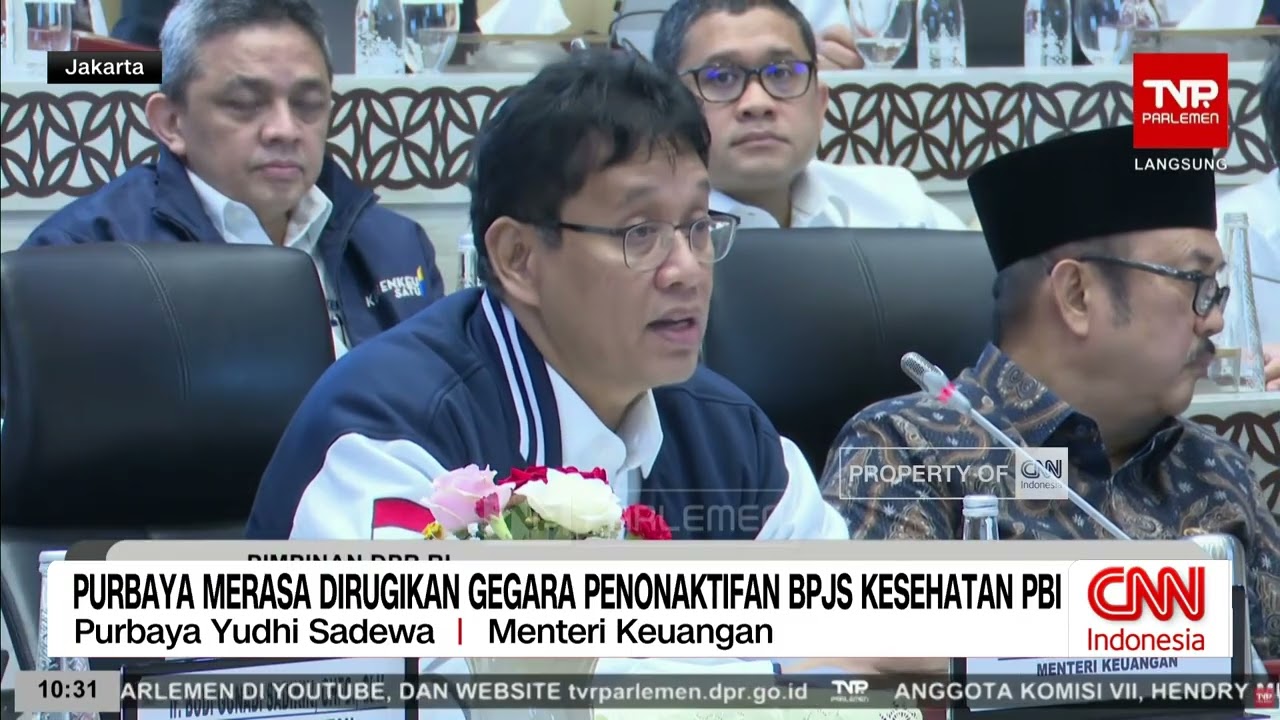 Purbaya Merasa Dirugikan Gegara Penonaktifan BPJS Kesehatan PBI