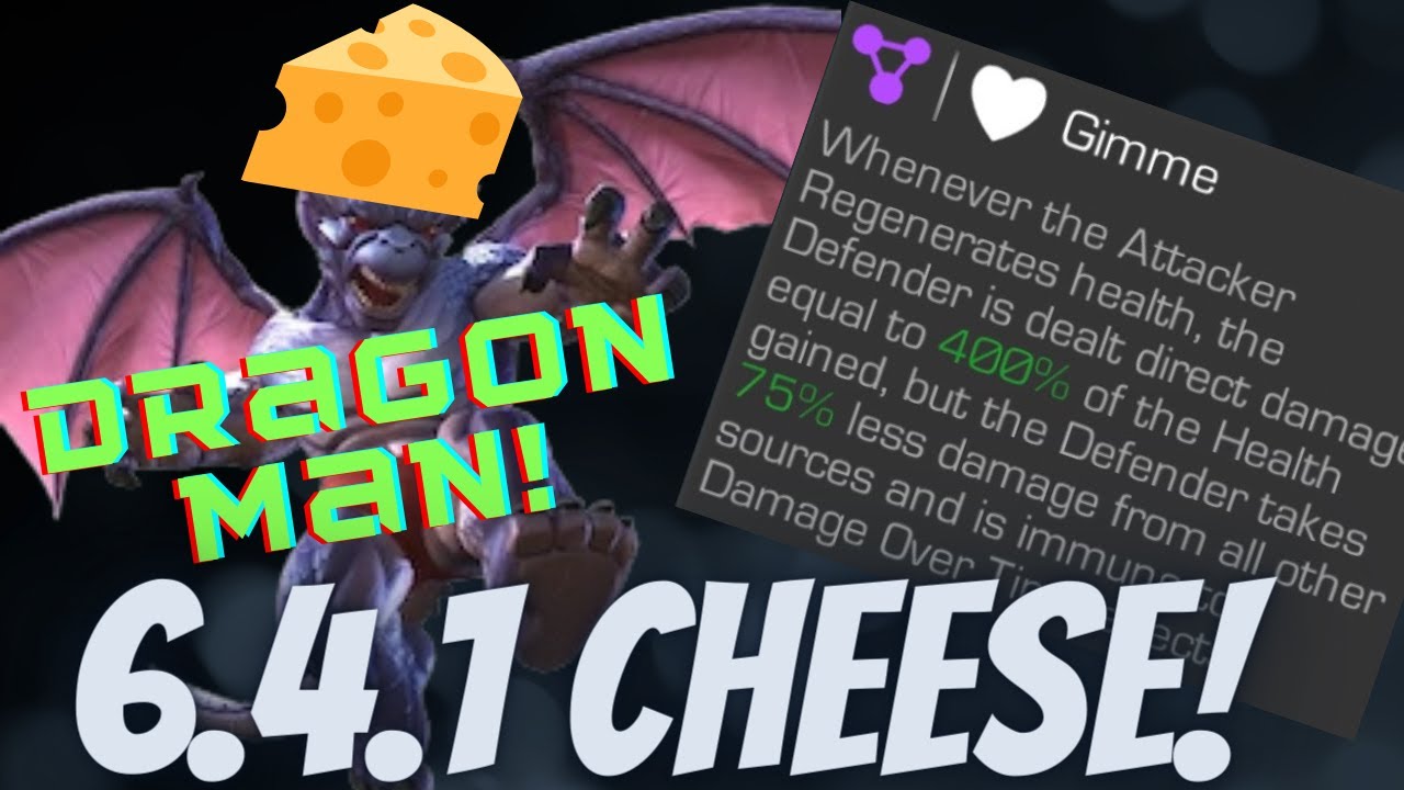 Dragon Man Is Amazing For GIMME Nodes! Such A Cheesy Way Of Clearing Them!