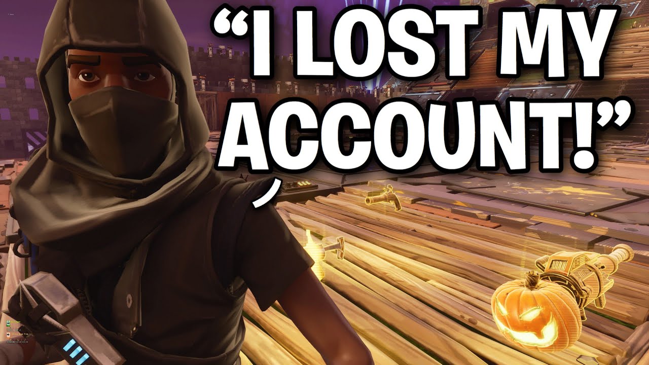 Kid loses his RARE account ($5,000) - Breaks his setup (Scammer Get Scammed) Fortnite Save The World