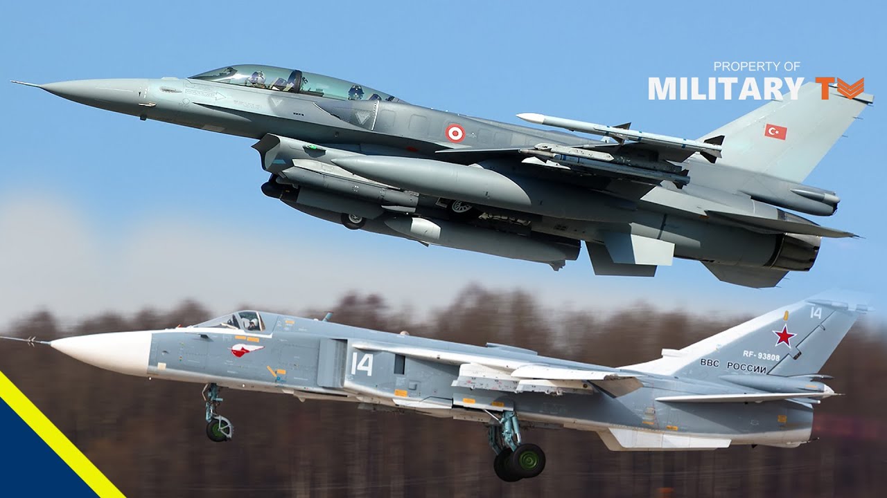 HEAD TO HEAD: TURKISH F-16C VS SUKHOI SU-24 FENCER