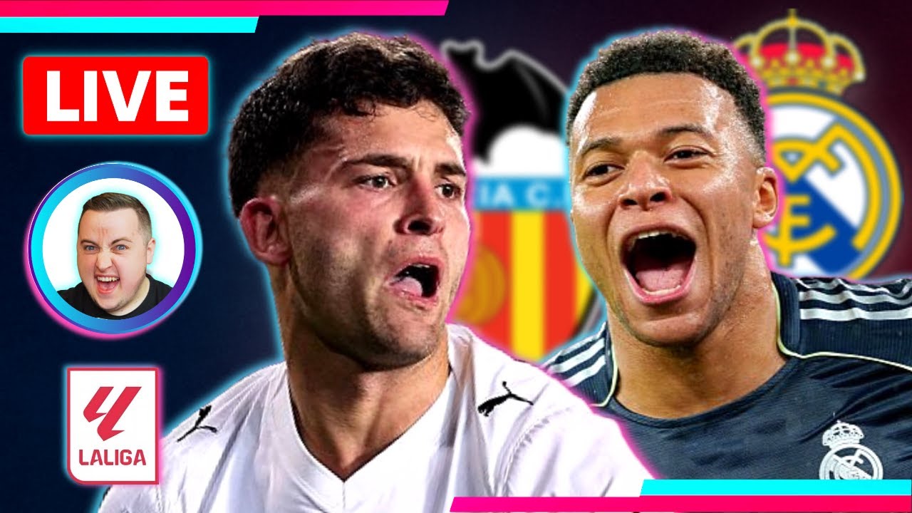 Valencia vs Real Madrid LIVE | La Liga Watchalong