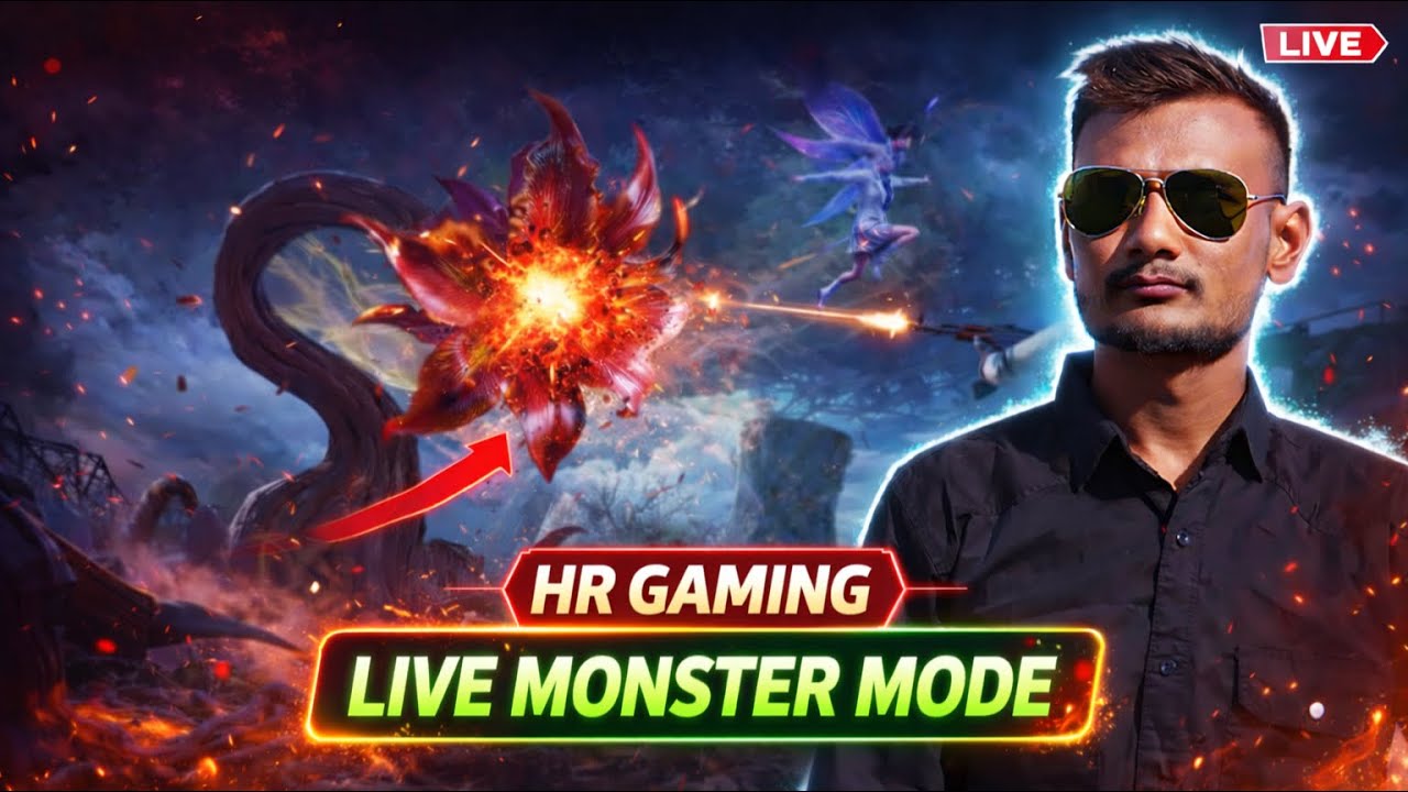 HR GAMING LIVE | MONSTER MODE 😈🔥