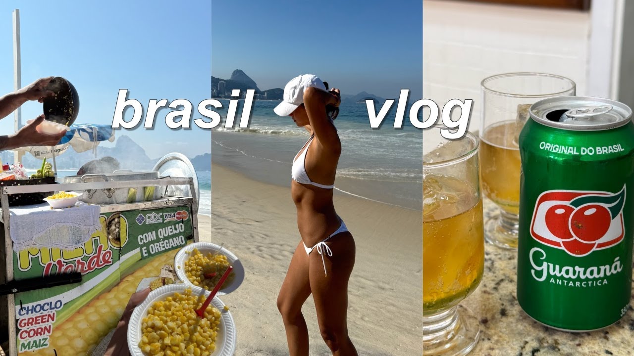brazil vlog 🇧🇷 | flying to rio de janeiro, spending time with family, lots of hauls