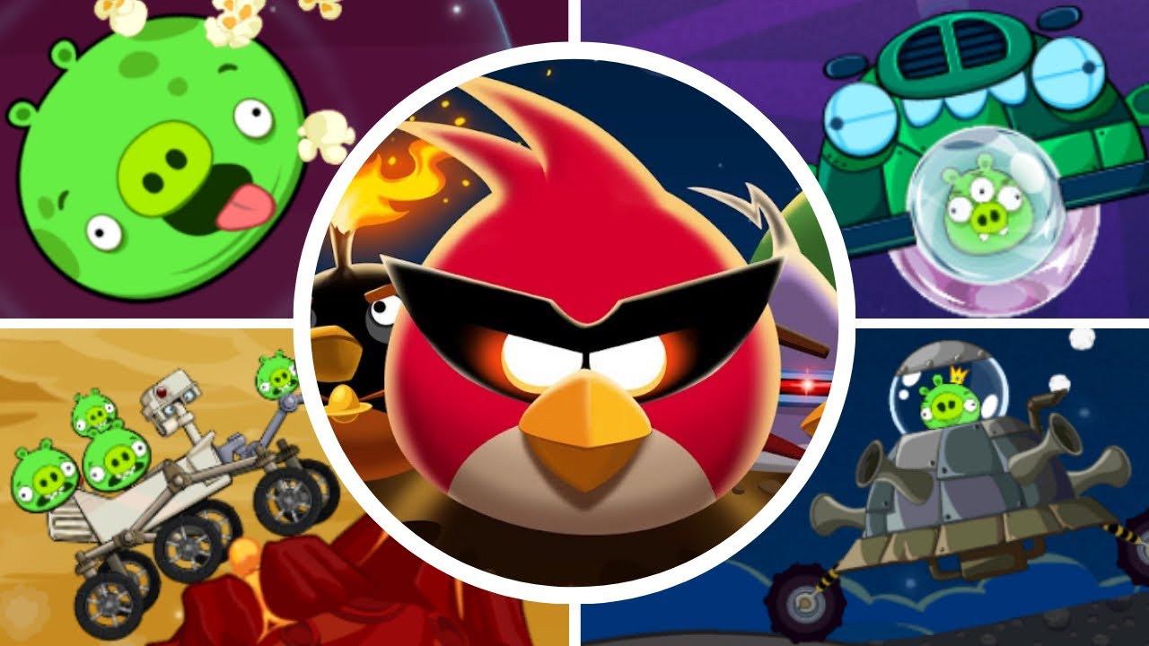Angry Birds Space (Versão 2.2.14) - All Bosses (Luta dos Bosses)