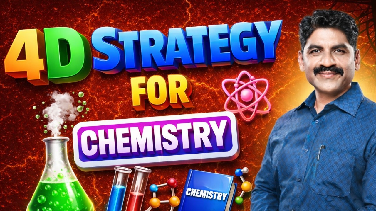 4D Strategy For Chemistry | HSC Board Chemistry Exam | Sahyadri Tutorials | Mahesh Sir