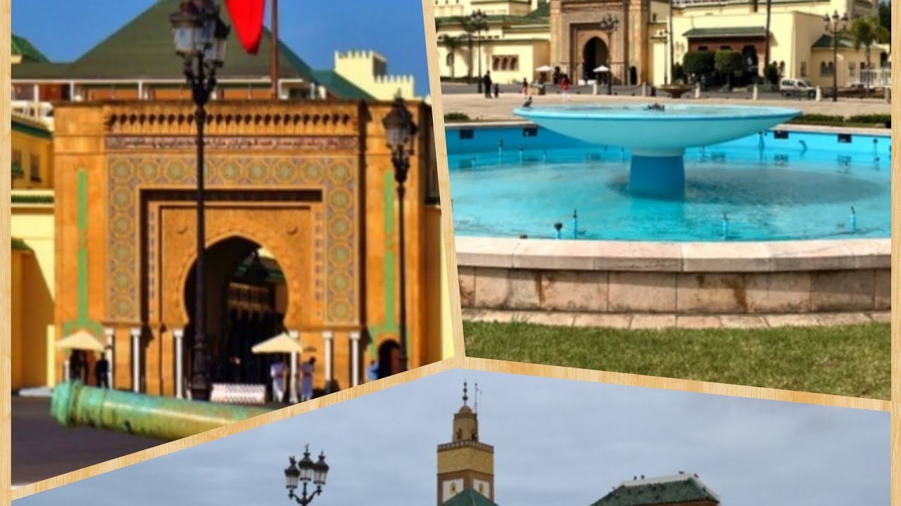 Royal palace Rabat Morocco Africaالقصر الملكي بالرباط#بساتين تواركة#المشور السعيد#مسجد اهل فاس