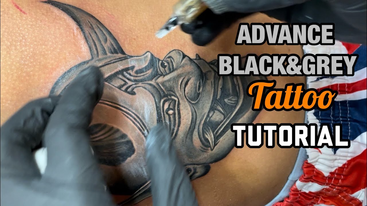 HOW TO TATTOO ADVANCE BLACK&GREY