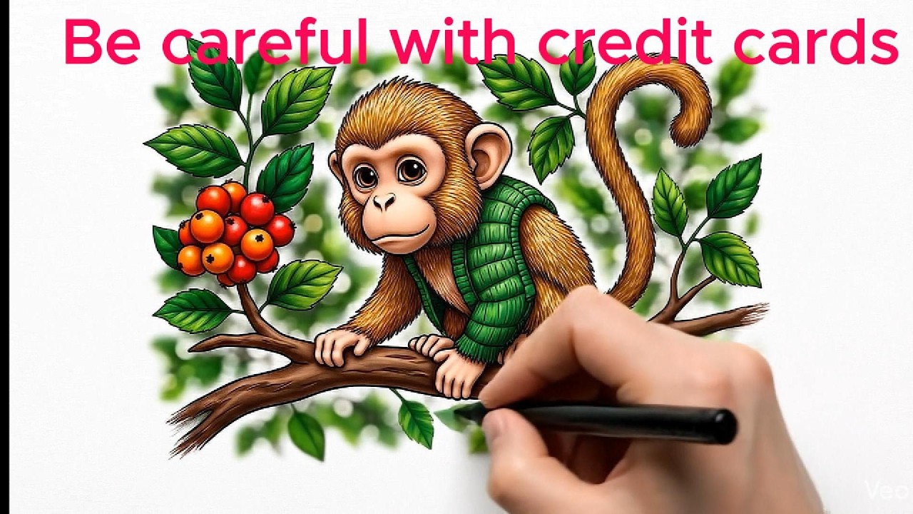 Be careful with credit cards  A cautionary lesson