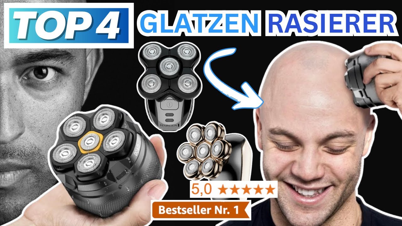 Beste GLATZEN RASIERER (Testsieger 2026) | Top 4 Glatzen Rasierer Vergleich