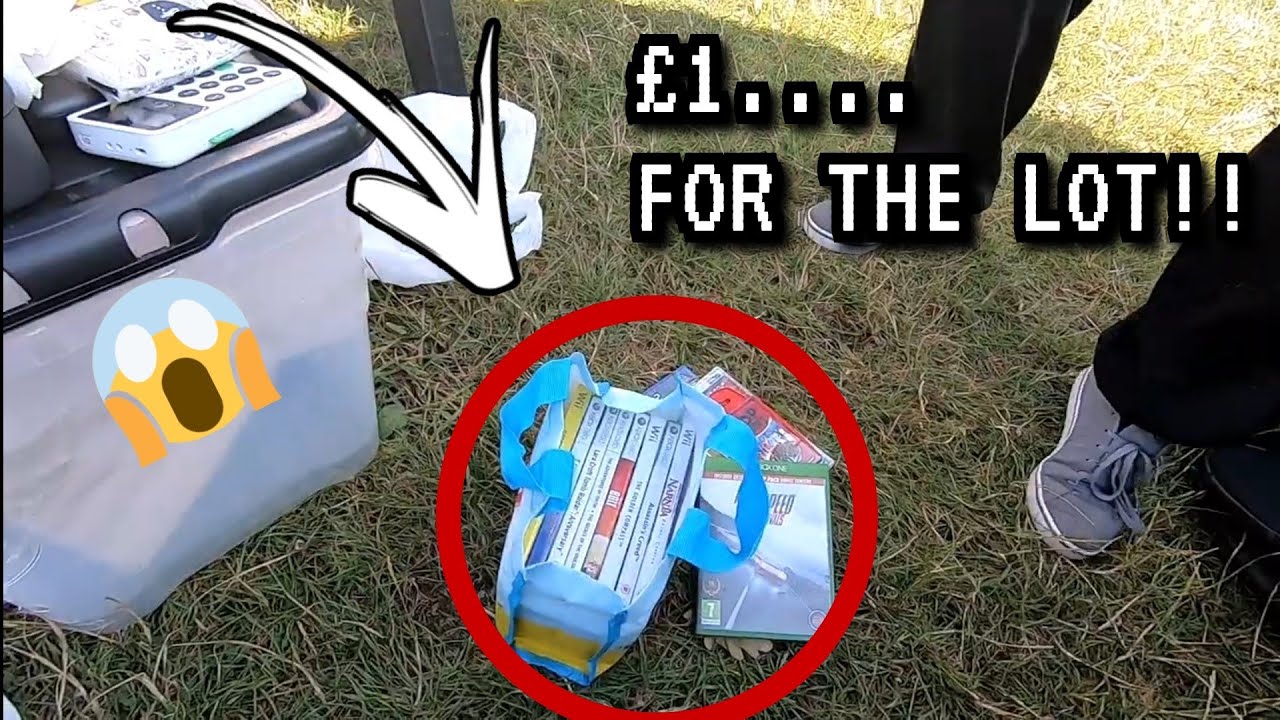 Under The Table PROFIT at the Car Boot Fair!