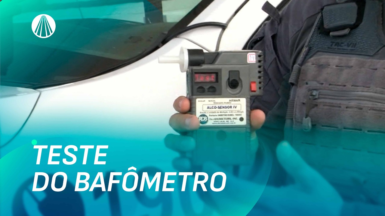 Lei Seca: bafômetro ainda gera dúvidas entre motoristas | TJ Aparecida