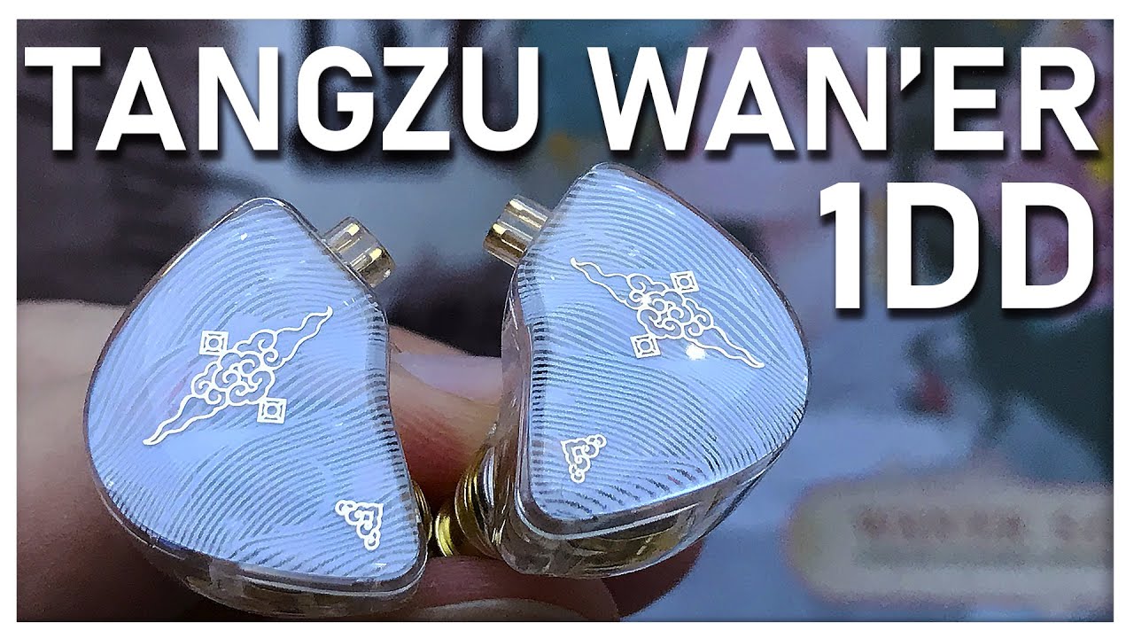 TANGZU WAN'ER обзор динамических наушников 🎧 - Аккуратная настройка.