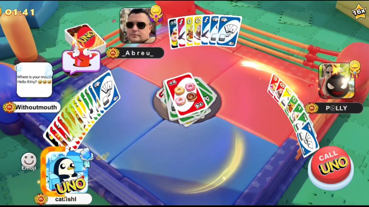 UNO! Mobile Game | Side to Side and some of x600 + punch