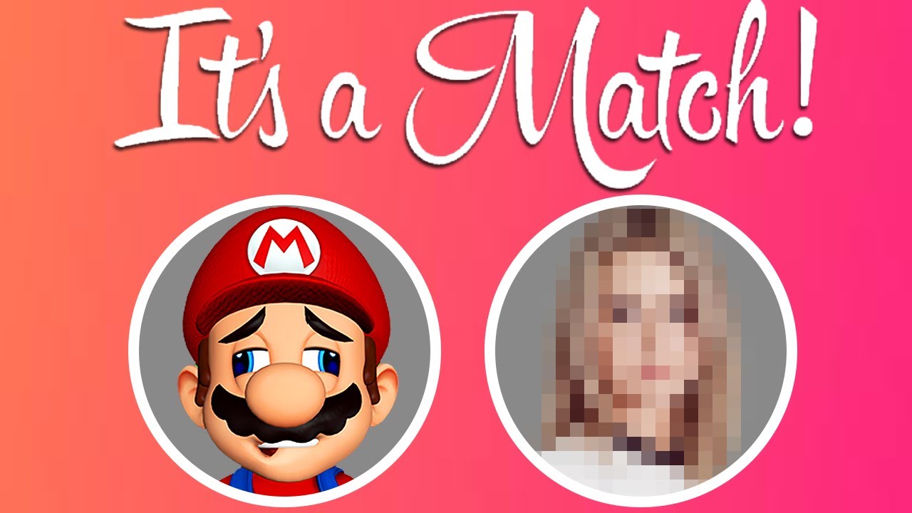 Mario Tries Online Dating