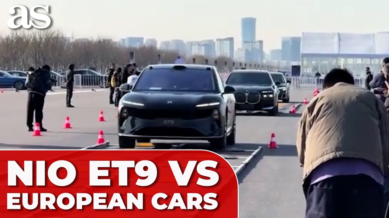 CHINA'S NIO ET9 vs. EUROPEAN luxury CARS in auto power shift