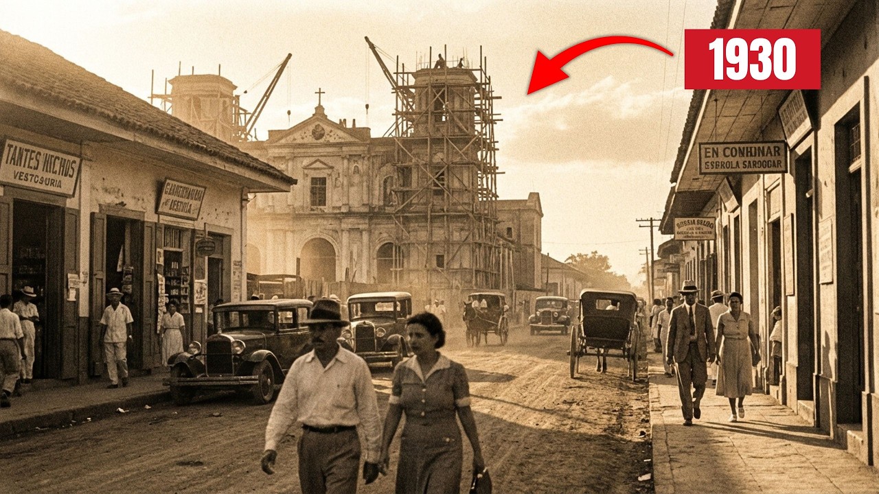 Nicaragua en 1930 | La rutina de Managua mientras la catedral nacía