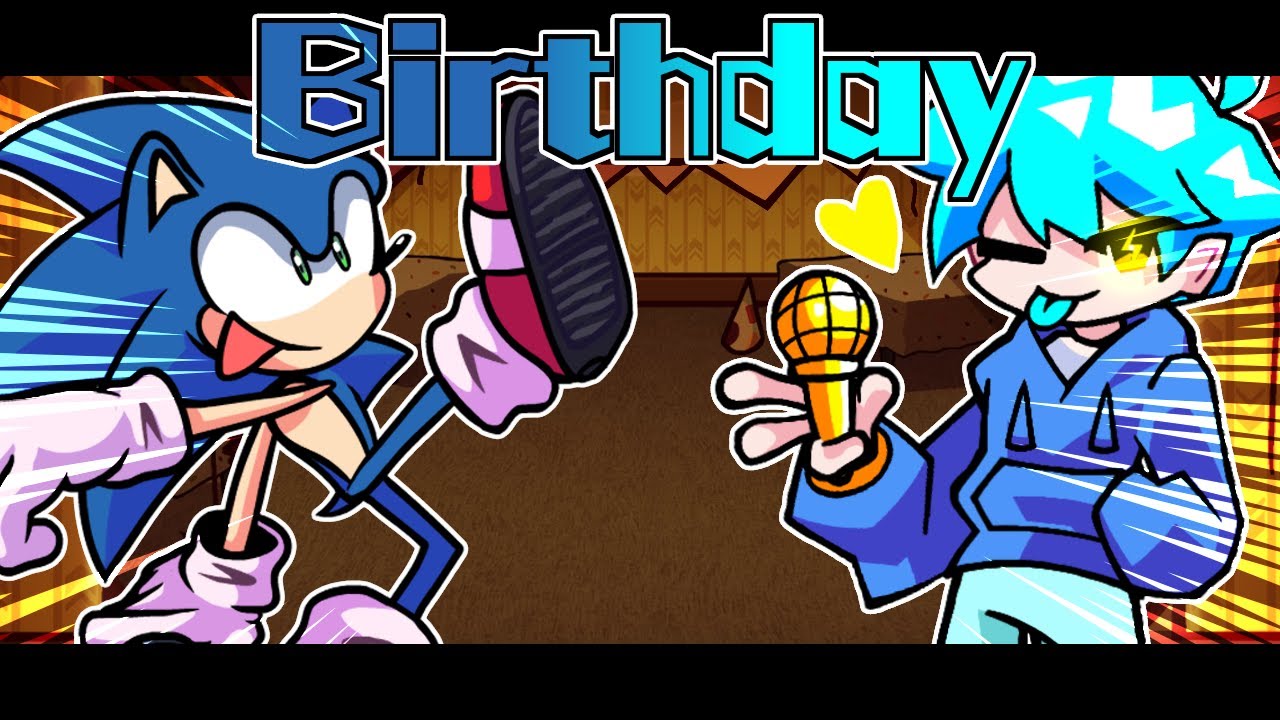 Birthday / Celebration V2 but Sonic and KeuNak sings it! (FNF Cover)