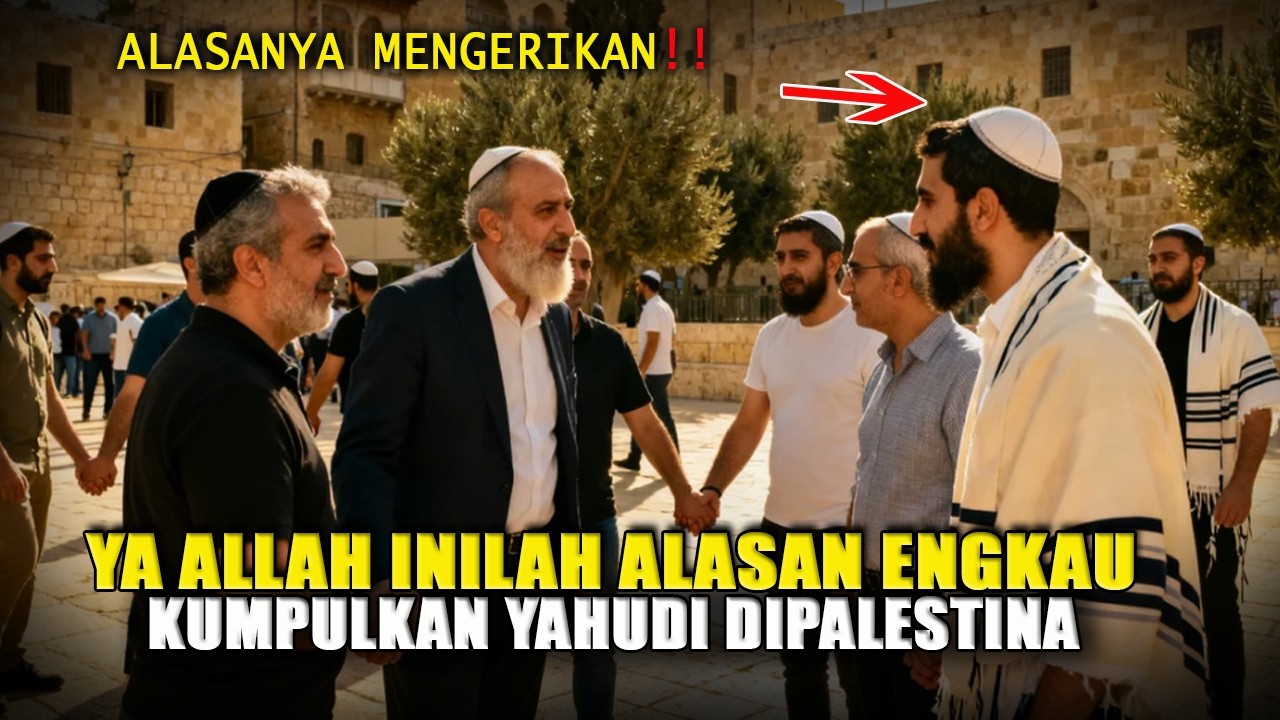 Mengapa Allah mengumpulkan kaum Yahudi kembali di Palestina? inilah Jawabannya!!