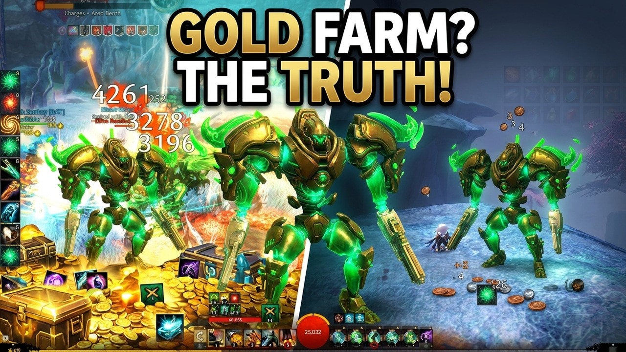 GW2: Правда об охоте в разломе Внутреннего Найоса (тестирование фарма золота)