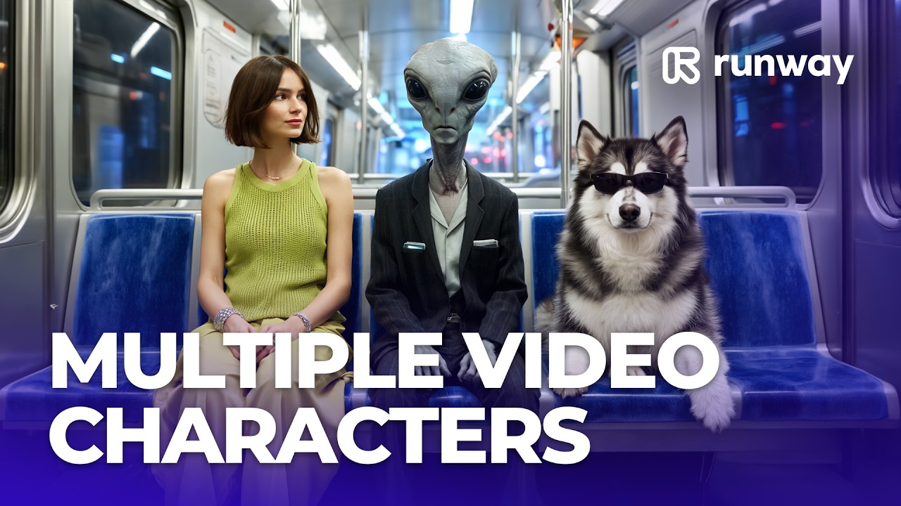 Create Multiple Consistent Characters & Scenes with Runway&rsquo;s Image Reference Tool