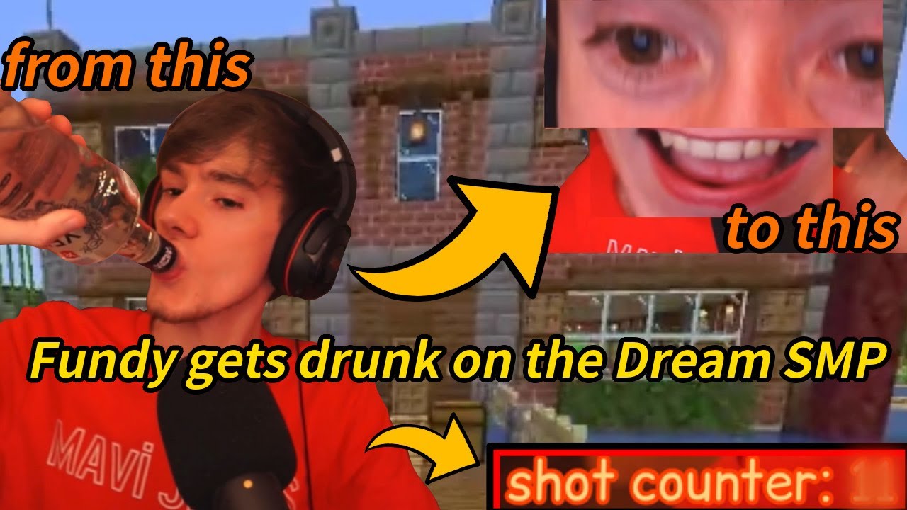 Fundy gets drunk (funniest moments w/ shot counter) [Ft. Wilbur Soot, Tubbo, Nihachu, Jack Manifold]