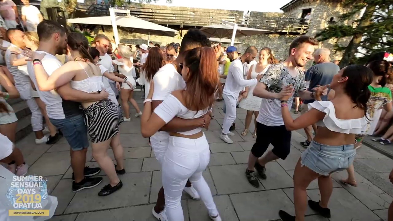 Junior, Carolina, Bianca, Gaby, Estefy dancing at Summer Sensual Days Opatija 2019