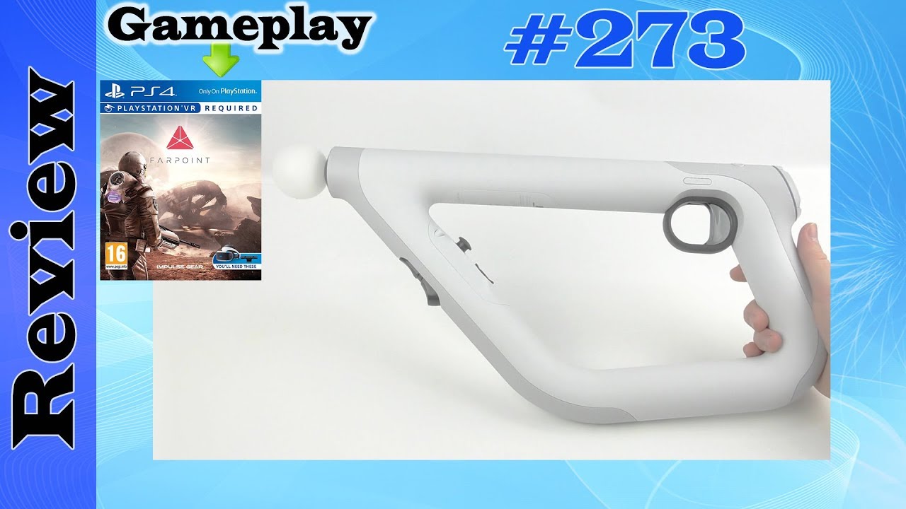PlayStation VR AIM Gun Controller - Farpoint Bundle (PS4 / PSVR) with Gameplay - Review